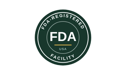 FDA registered badge